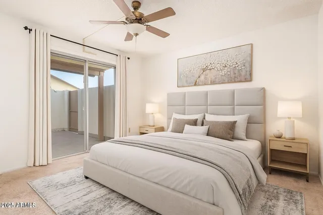 a view of small space with racks on the wall