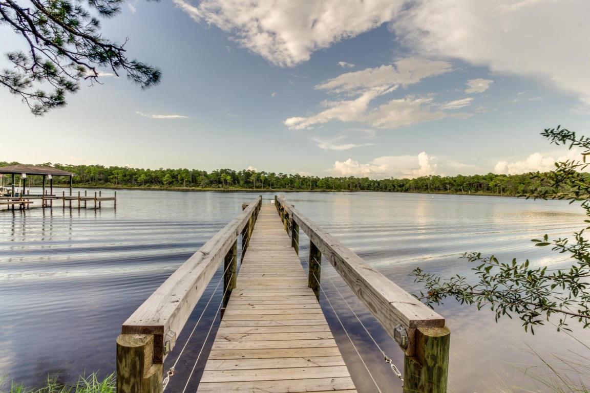 99 Grande Pointe Circle Inlet Beach, FL 32461 - Photo 33 of 34 a view of a lake with a terrace