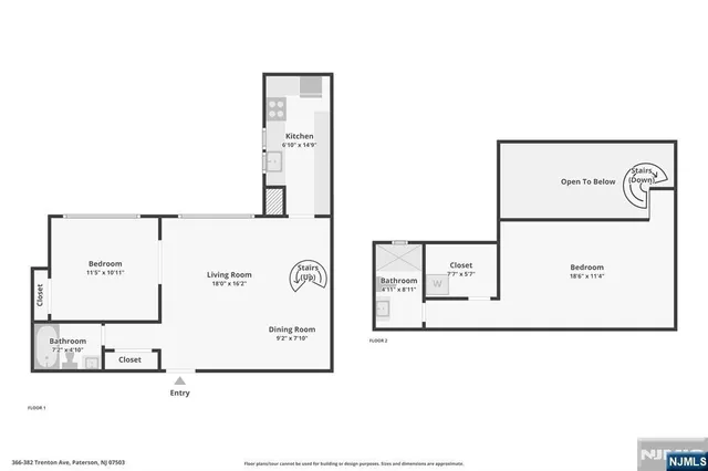 $335,000 | 366-382 Trenton Avenue, Unit 5D, Paterson, NJ 07503