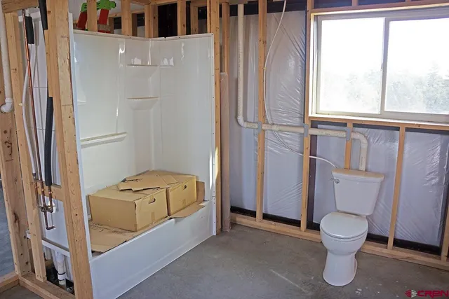 a view of a yard with an trees