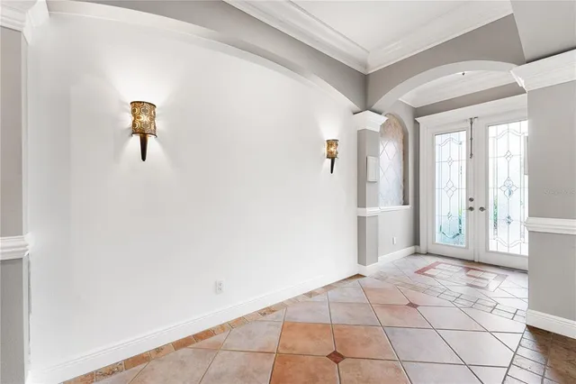 a view of an entryway