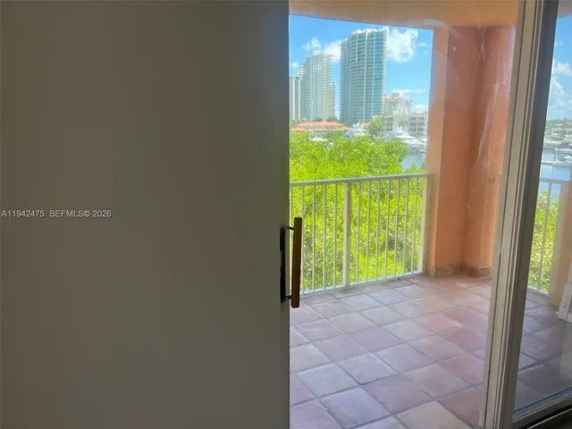 a view of front door