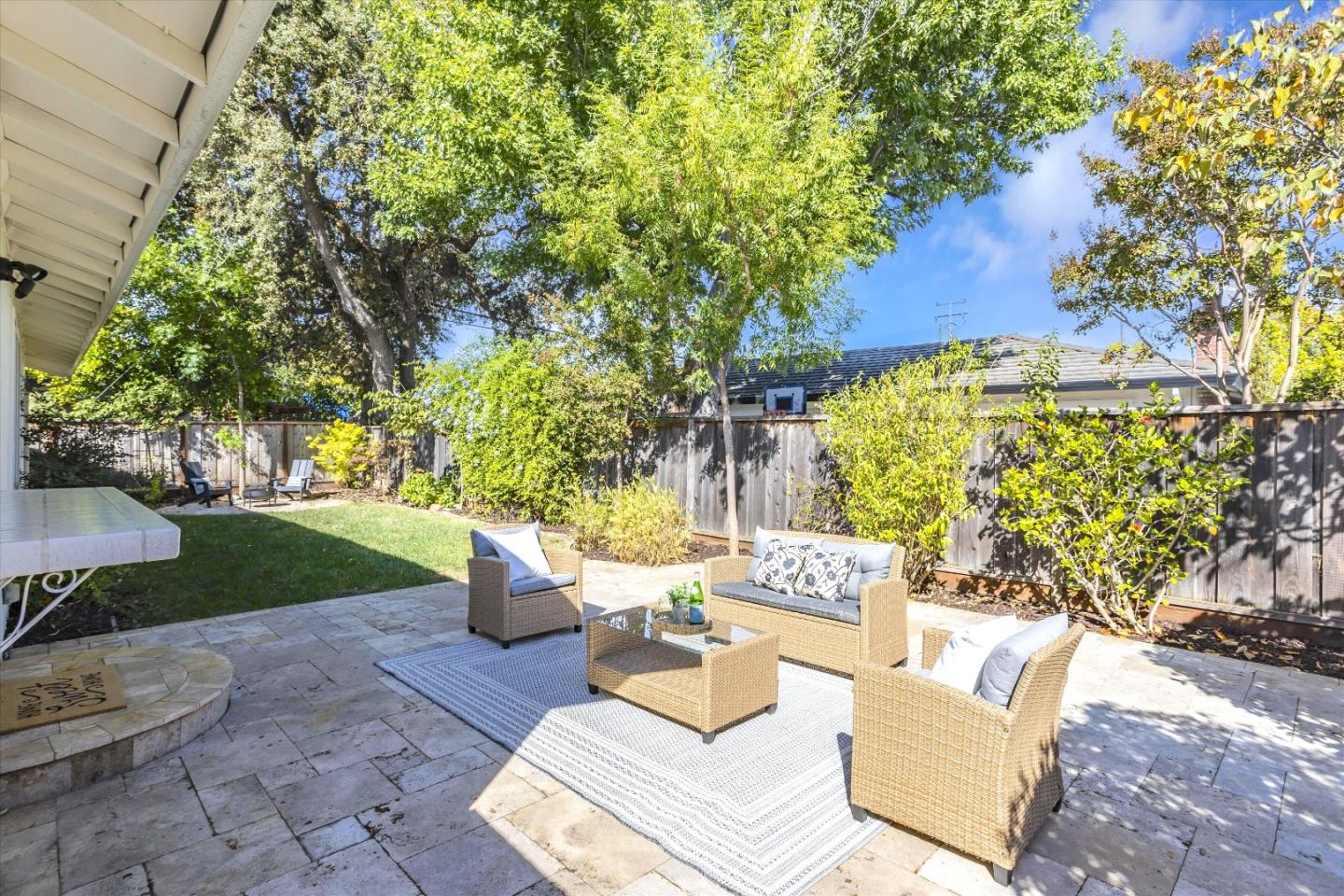6367 Prospect Road San Jose, CA 95129 - Photo 28 of 33 a view of a patio with couches table and chairs and potted plants