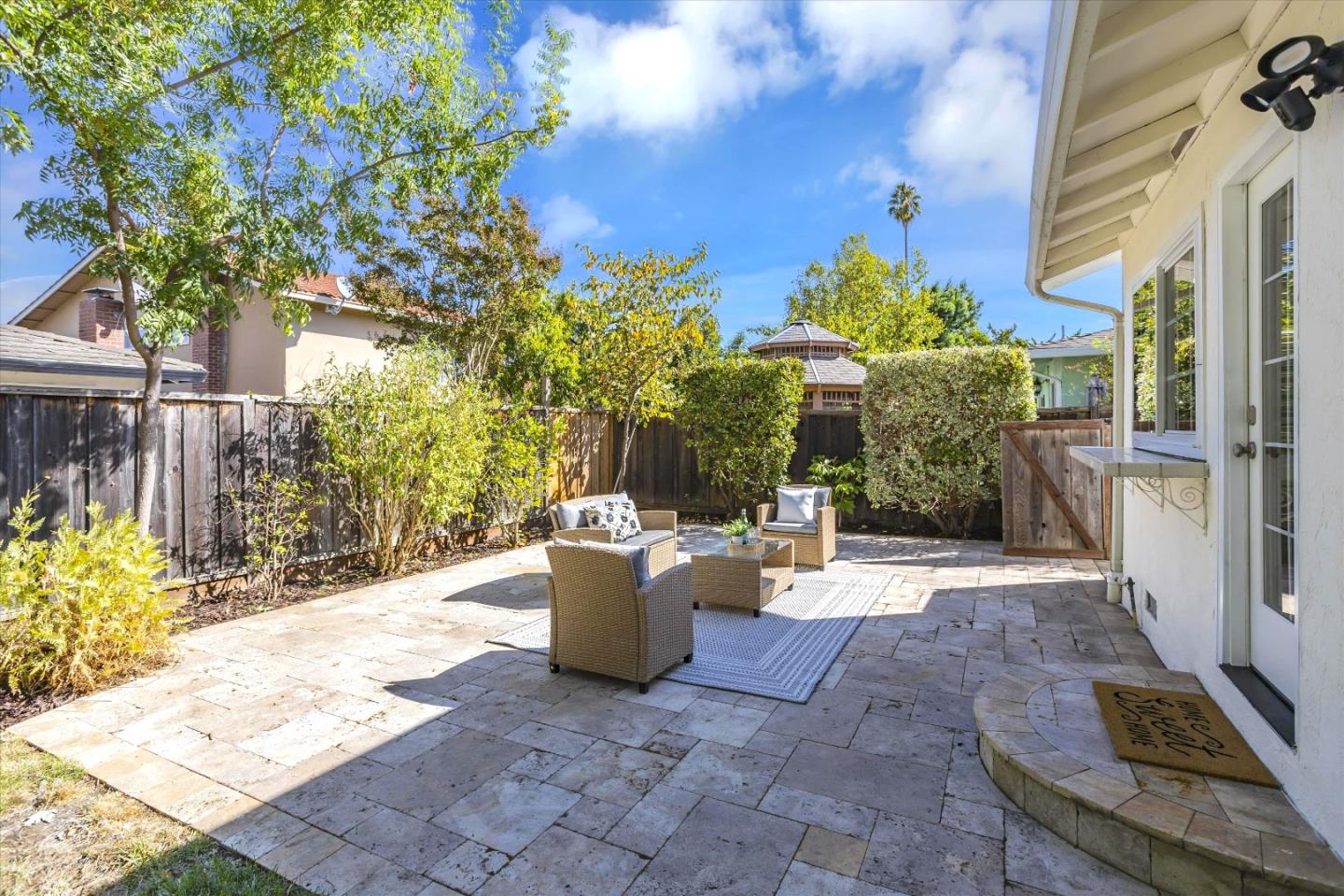 6367 Prospect Road San Jose, CA 95129 - Photo 31 of 33 a view of a backyard with sitting area
