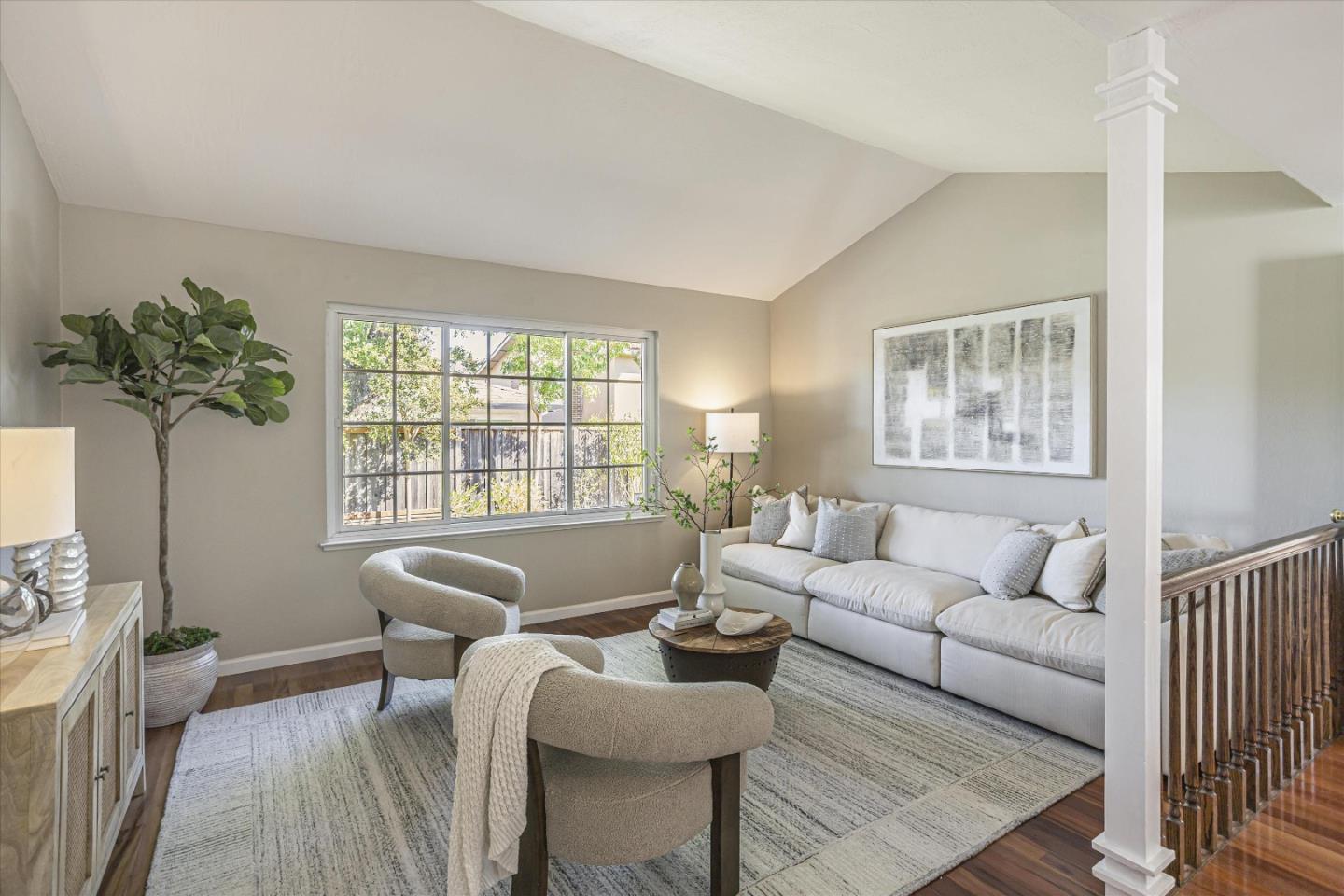 6367 Prospect Road San Jose, CA 95129 - Photo 5 of 33 a living room with furniture and a potted plant