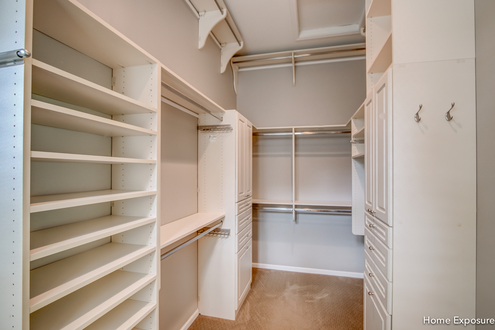 2433 Legacy Drive Aurora, IL 60502 - Photo 25 of 66 a view of walk in closet with empty racks