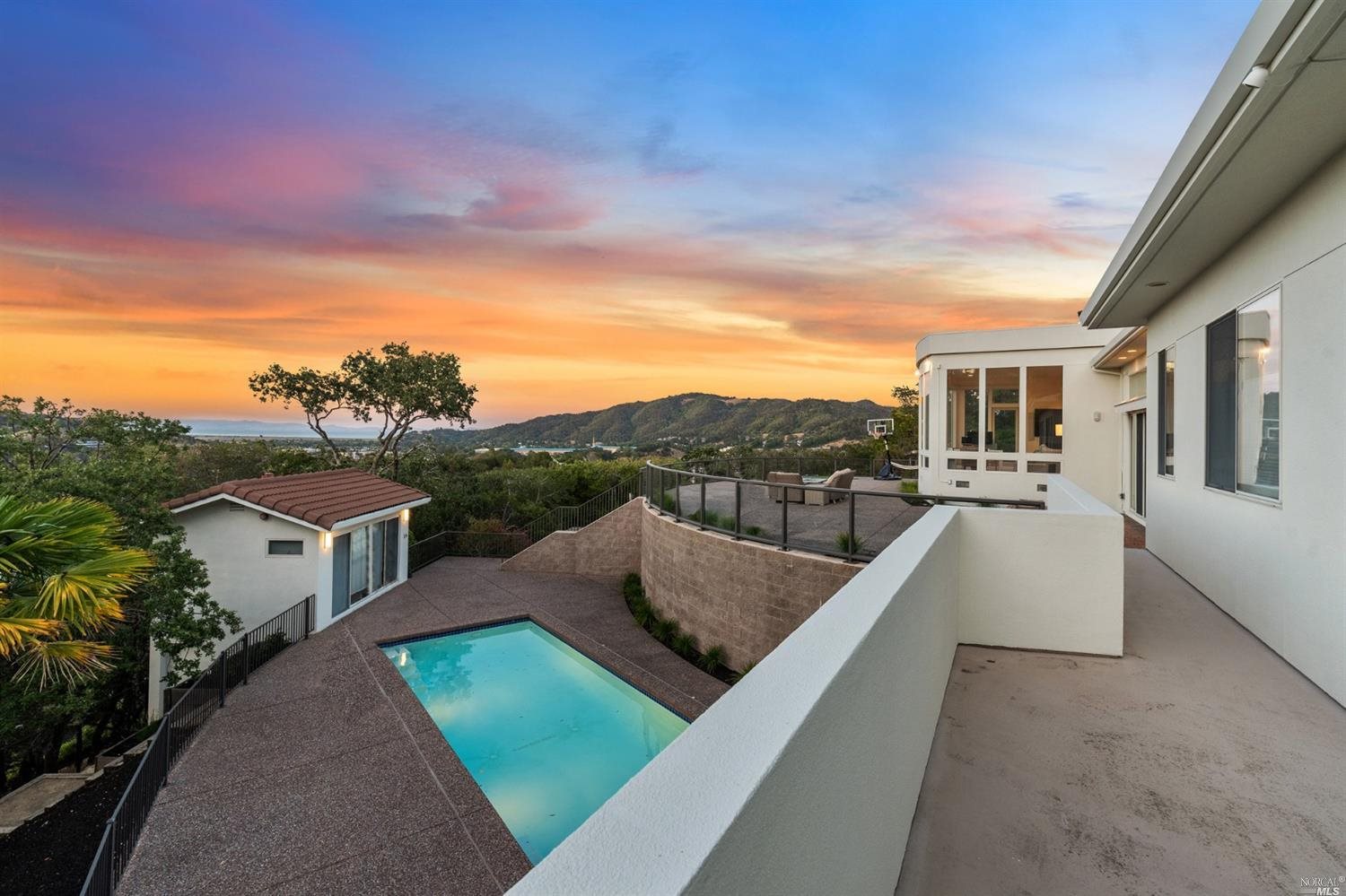 79 Oak Ridge Road San Rafael, CA 94903 - Photo 1 of 1 a view of a house with a terrace view