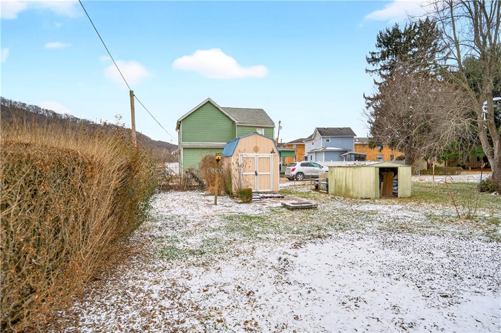 101 7th Street Monongahela, PA 15063 - Photo 42 of 43 a view of a dry yard with wooden fence