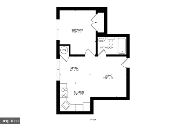 $1,828 | 740 19th Street Northeast, Unit 6, Washington, DC 20002