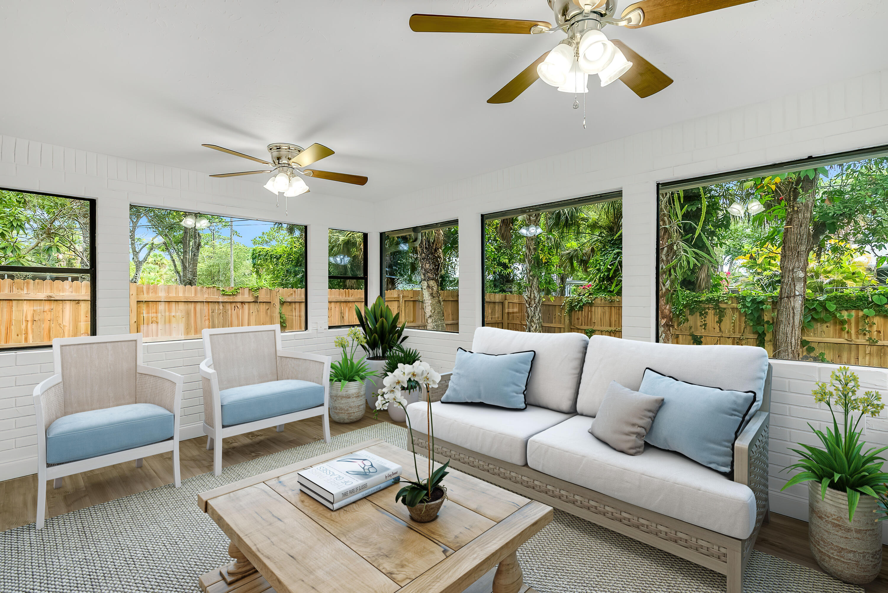7202 Arthurs Road Fort Pierce, FL 34951 - Photo 5 of 35 Sunroom is the perfect place to relax!