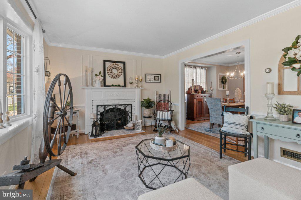 Beautiful open Living Room