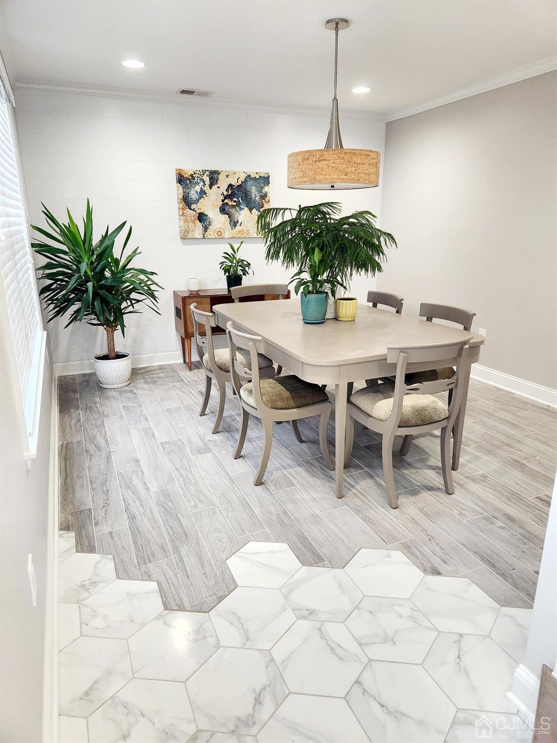 16 Fairfax Road Edison, NJ 08817 - Photo 12 of 40 a view of a dining room with furniture and chandelier