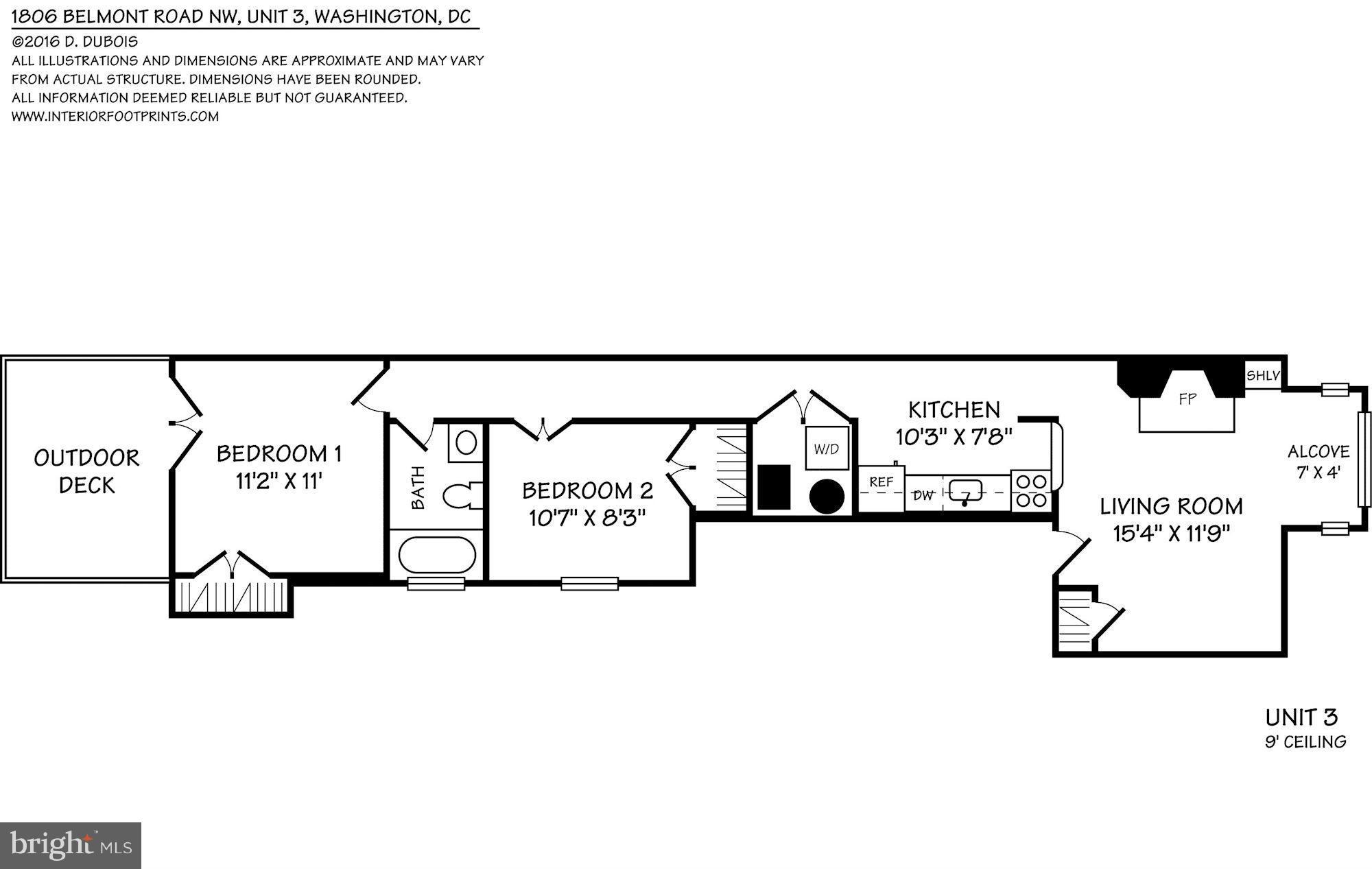 1806 Belmont Road Northwest, Unit 3 Washington, DC 20009 - Photo 18 of 21