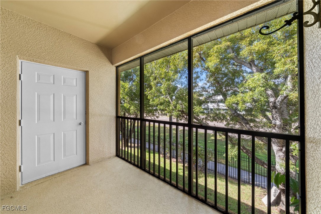 4160 Castilla Circle, Unit 106 Fort Myers, FL 33916 - Photo 16 of 37 a view of a porch