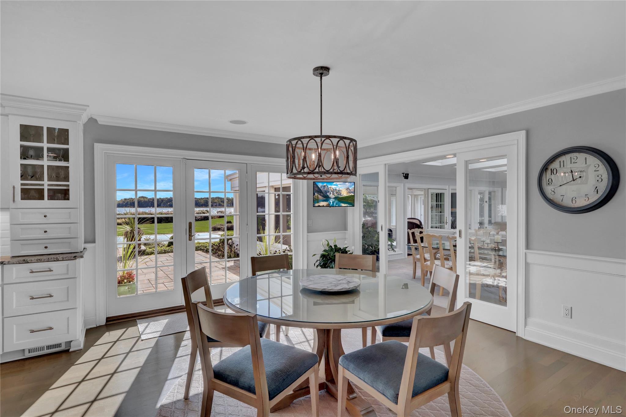 111 Old Field Road Setauket, NY 11733 - Photo 12 of 47 a view of a dining room with furniture window and wooden floor
