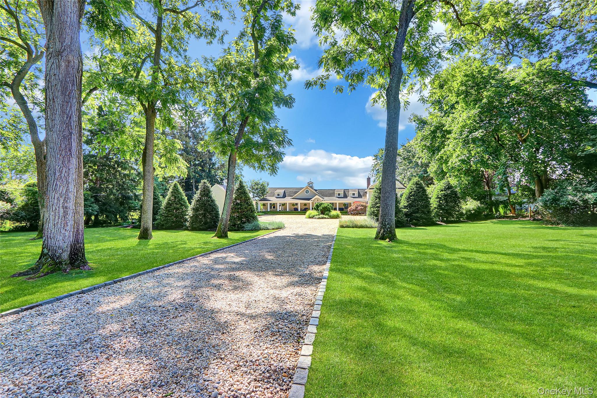 111 Old Field Road Setauket, NY 11733 - Photo 3 of 47 a view of a garden with large trees