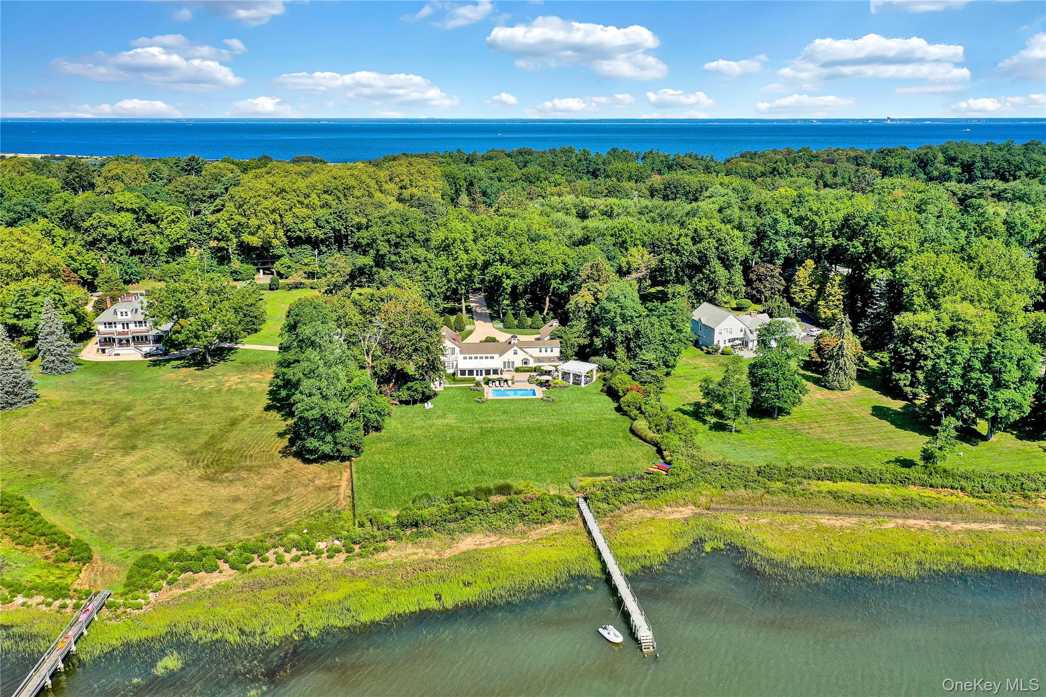 111 Old Field Road Setauket, NY 11733 - Photo 38 of 47 a view of an outdoor space and a lake view