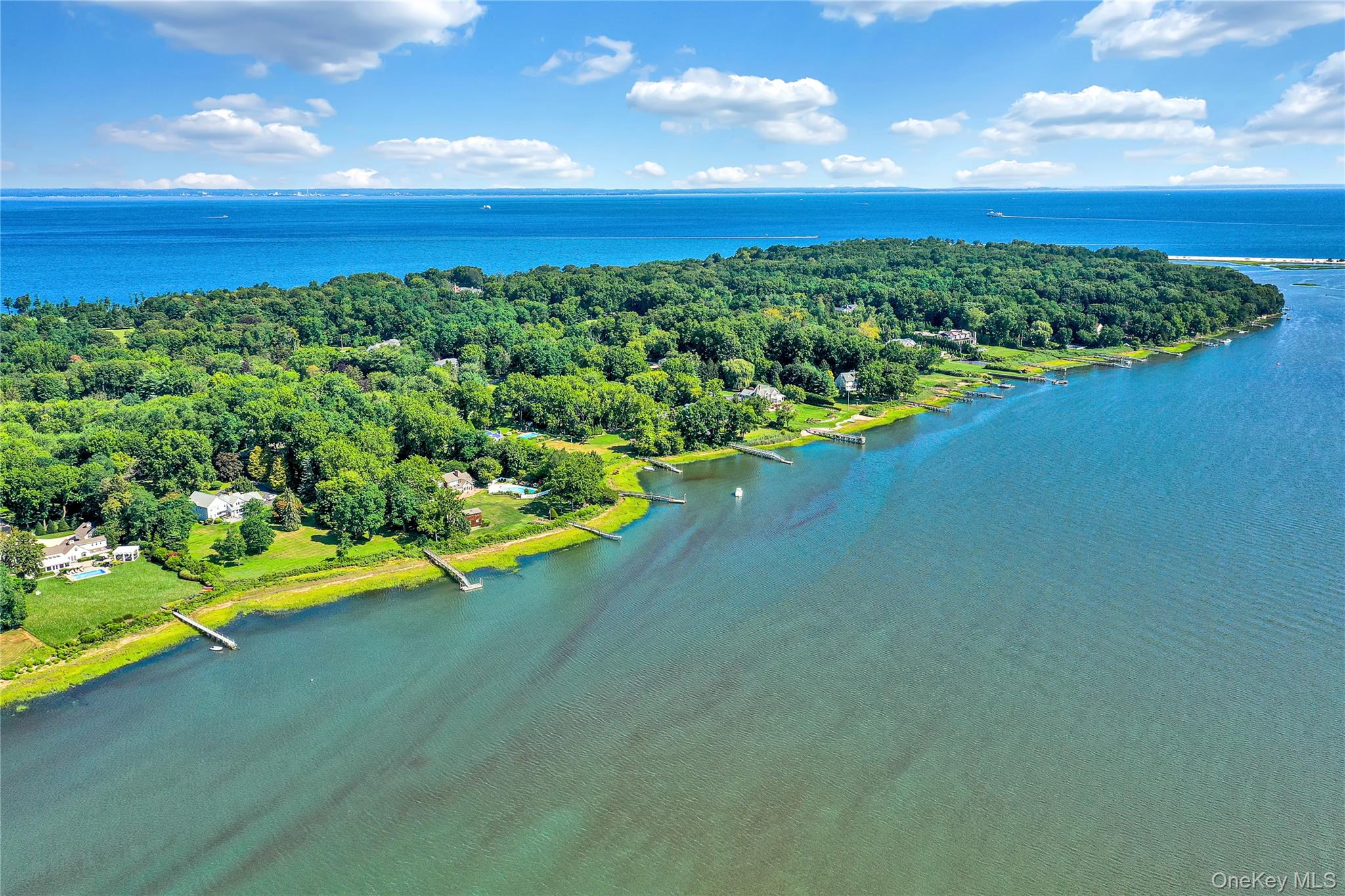 111 Old Field Road Setauket, NY 11733 - Photo 41 of 47 a view of a lake with a houses