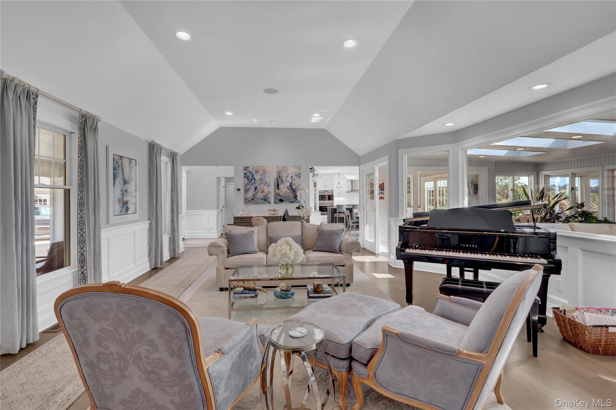 111 Old Field Road Setauket, NY 11733 - Photo 7 of 47 a living room with furniture and a view of kitchen