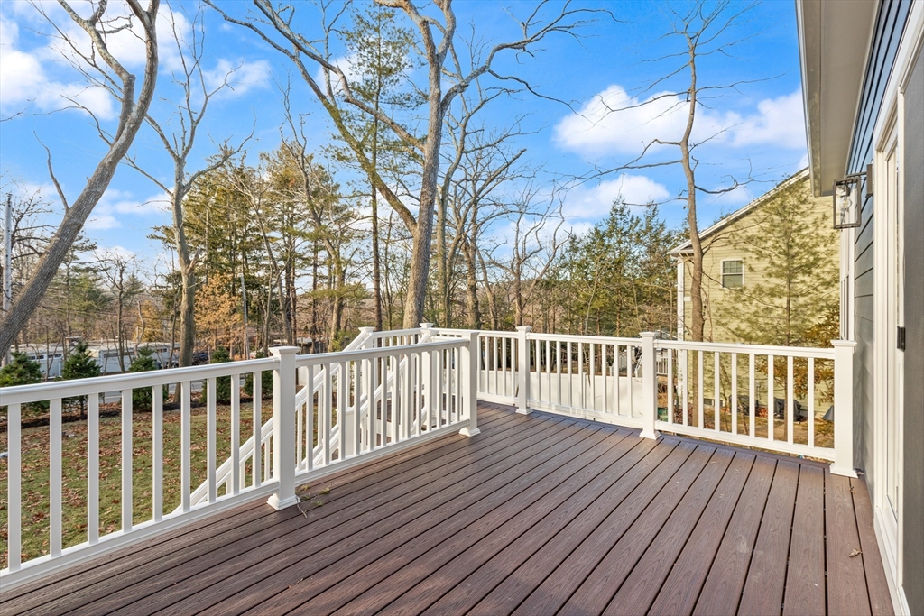14 Benjamin Road Lexington, MA 02421 - Photo 34 of 35 a view of a wooden deck