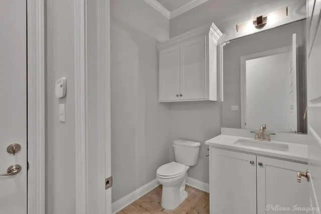 a view of a livingroom with furniture and a fireplace