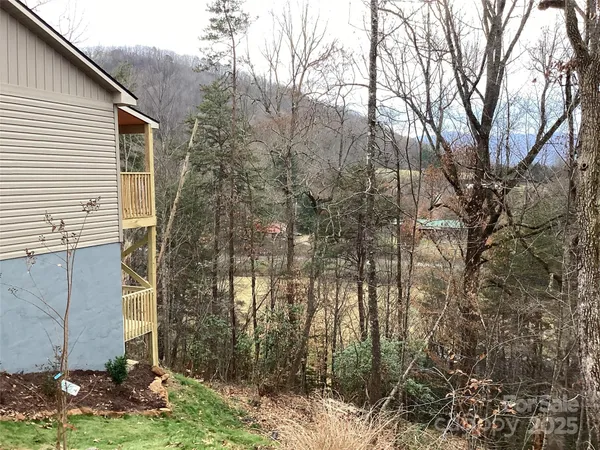 a backyard of a house
