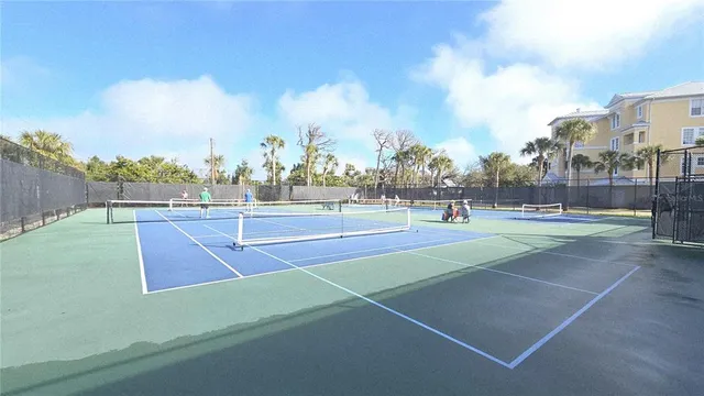 a view of a tennis court