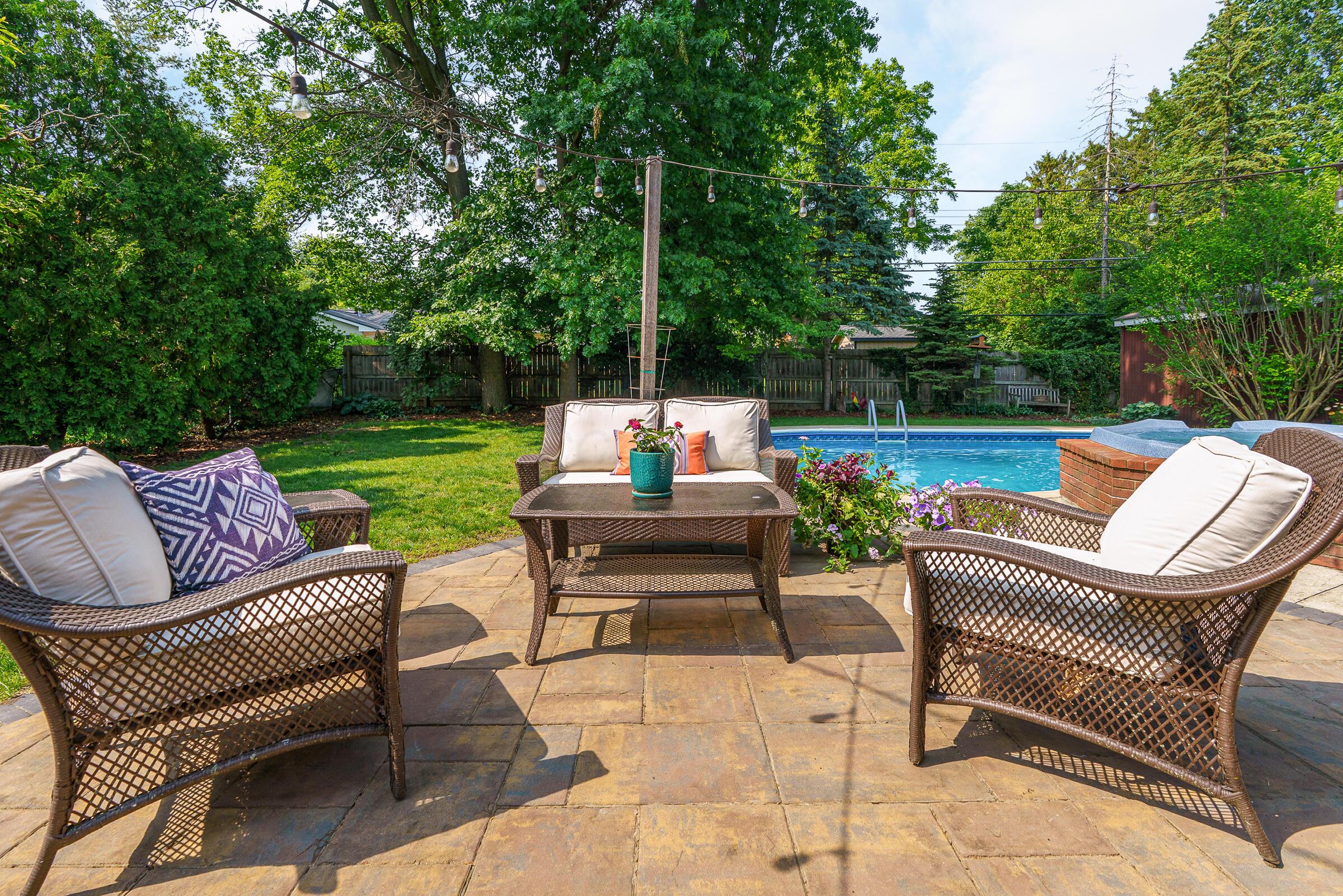 1332 Castleton Road North Columbus, OH 43220 - Photo 31 of 39 Heated Pool and Hot Tub!