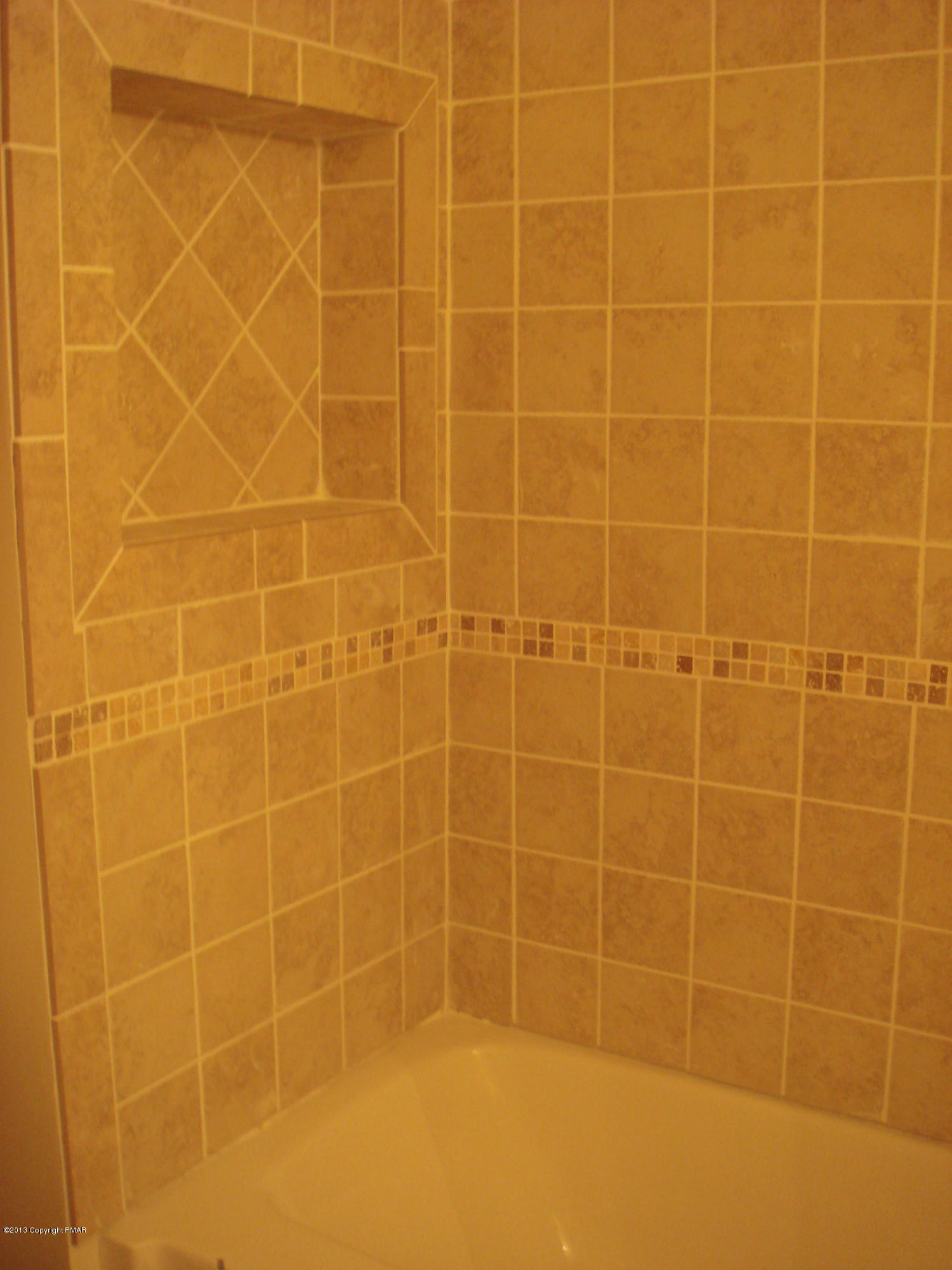 314 Village Road Effort, PA 18330 - Photo 17 of 19 Main Bath Custom Tile View 2