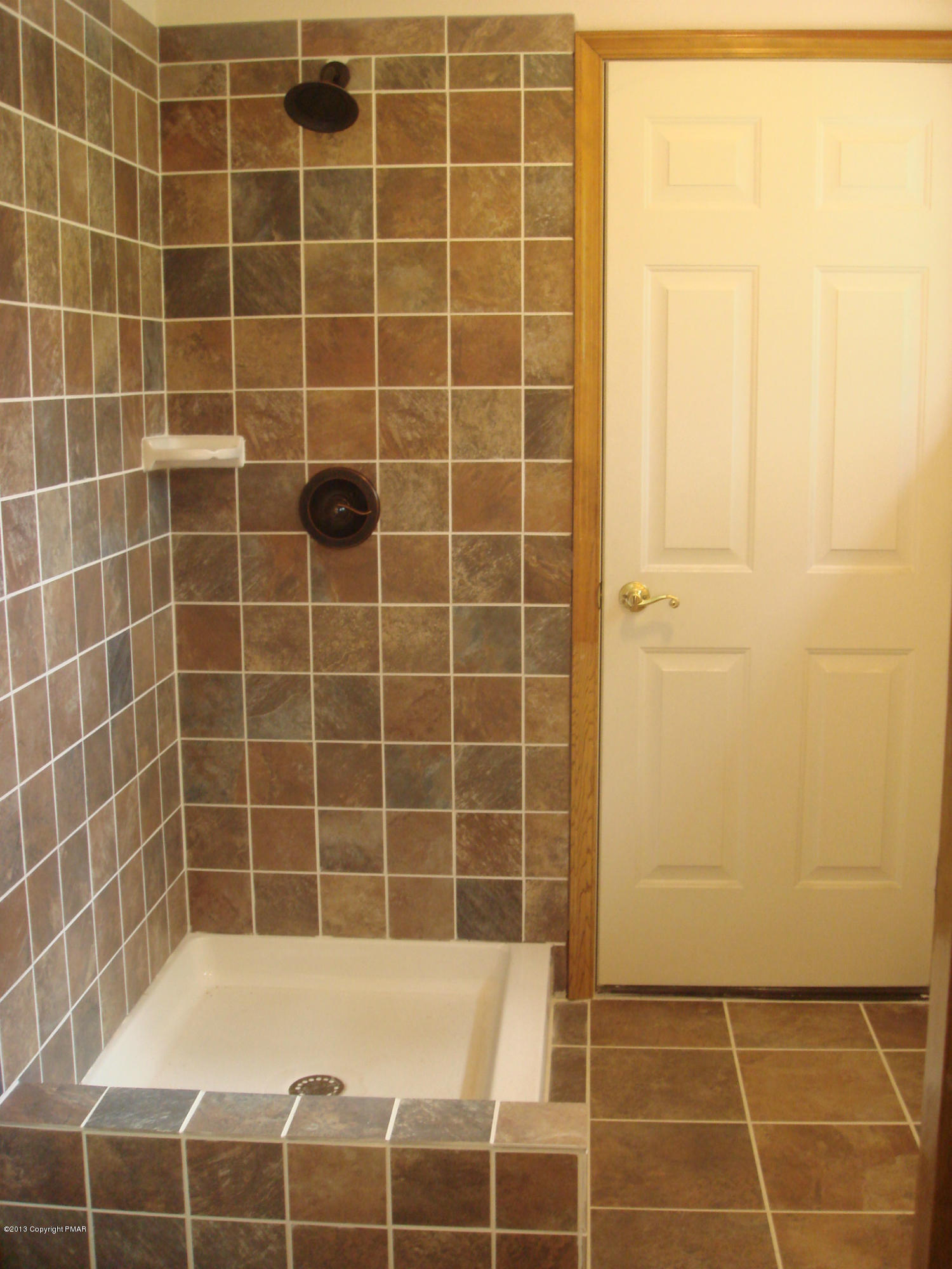 314 Village Road Effort, PA 18330 - Photo 10 of 19 Custom Tiled Shower in Master Bathroom