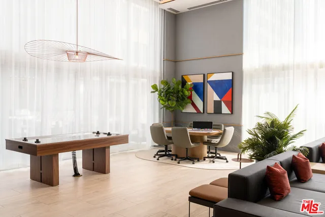 a front view of a building with street