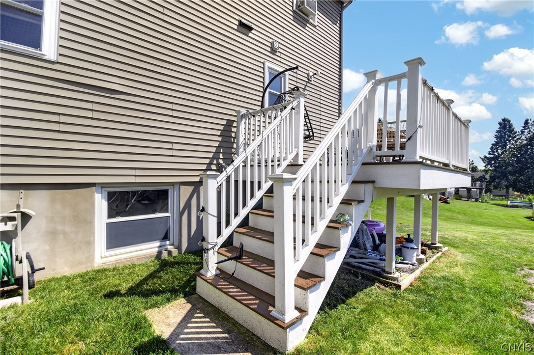 5459 Prescott Road Deerfield, NY 13502 - Photo 8 of 50 new back deck
