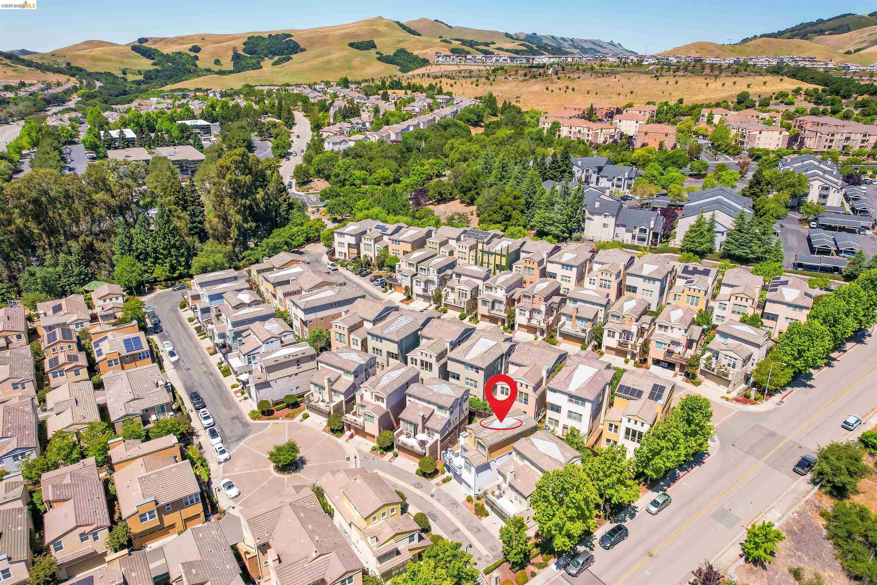 449 Constantine Court San Ramon, CA 94583 - Photo 60 of 63 Contemporary residential community featuring multi-story homes with varied architectural facades