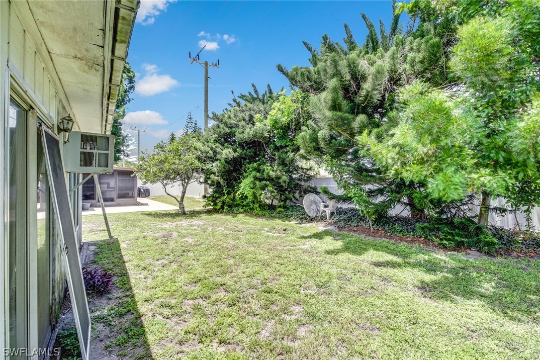 7263 Buchanan Road Fort Myers, FL 33967 - Photo 4 of 16 a view of yard with green space