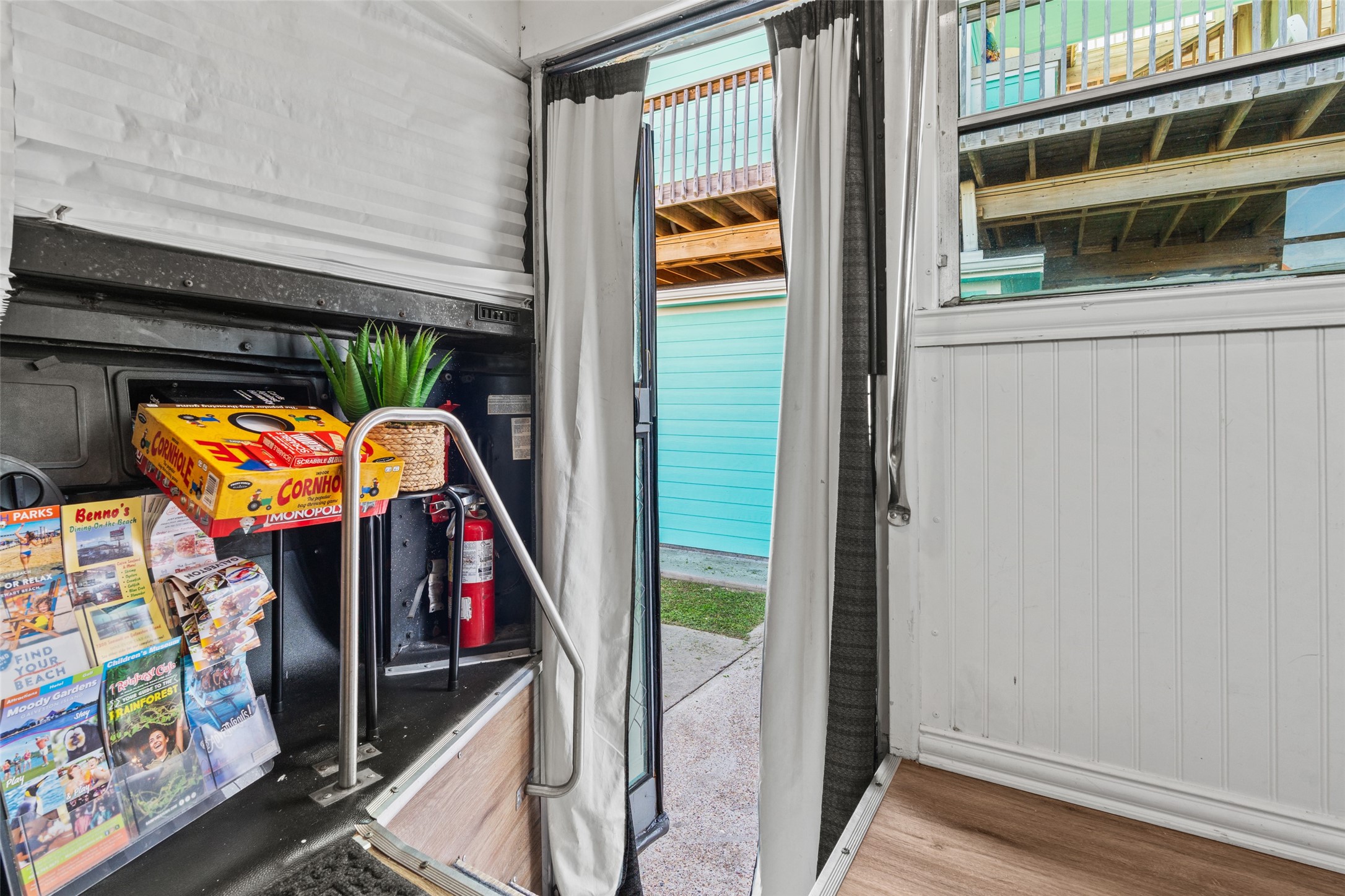 1287 North Crystal Beach Road Crystal Beach, TX 77650 - Photo 21 of 45 a view of an entryway with front door