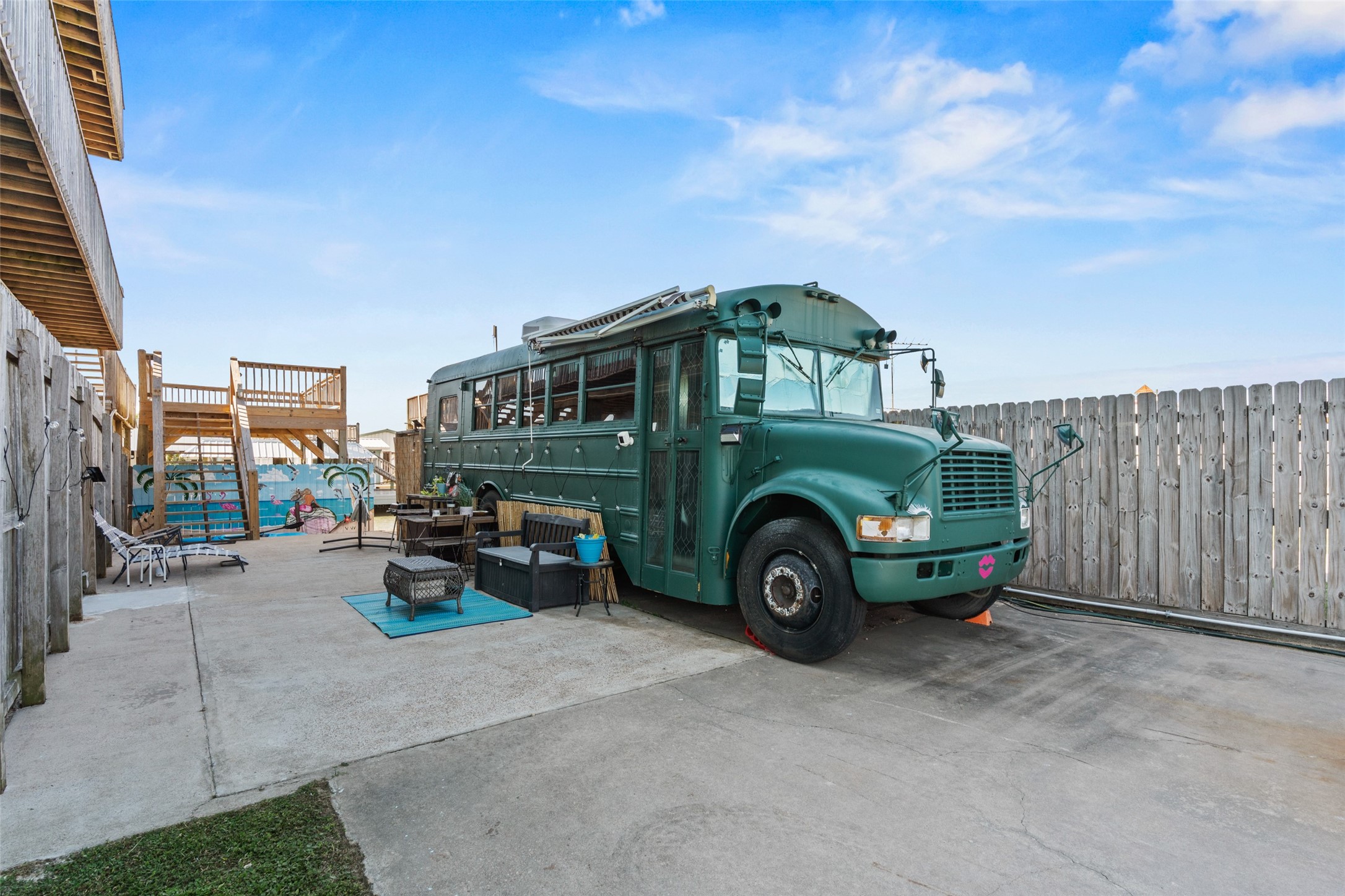1287 North Crystal Beach Road Crystal Beach, TX 77650 - Photo 22 of 45 a front view of a house with parking space