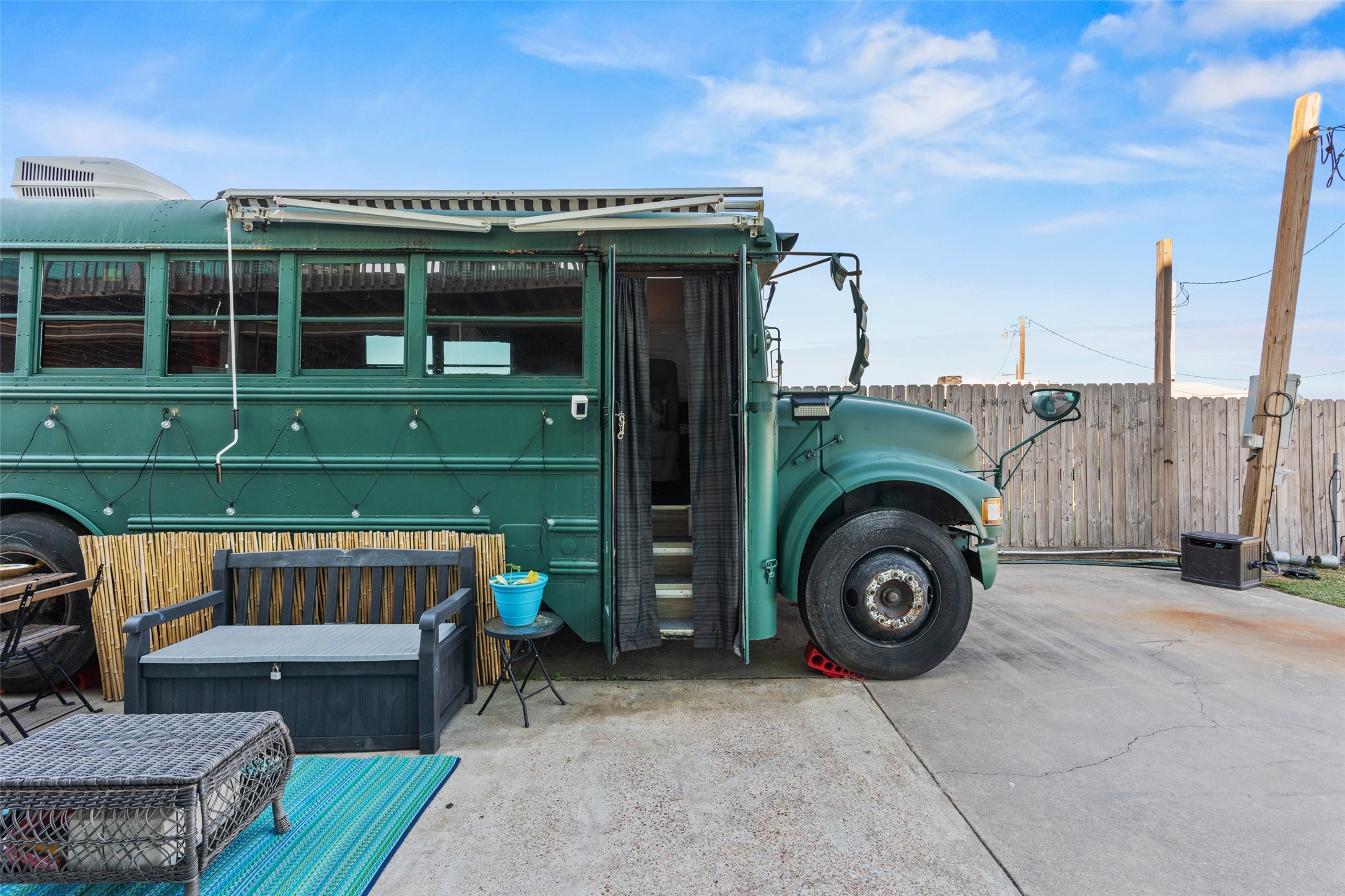 1287 North Crystal Beach Road Crystal Beach, TX 77650 - Photo 24 of 45 a view of a car park in front of house