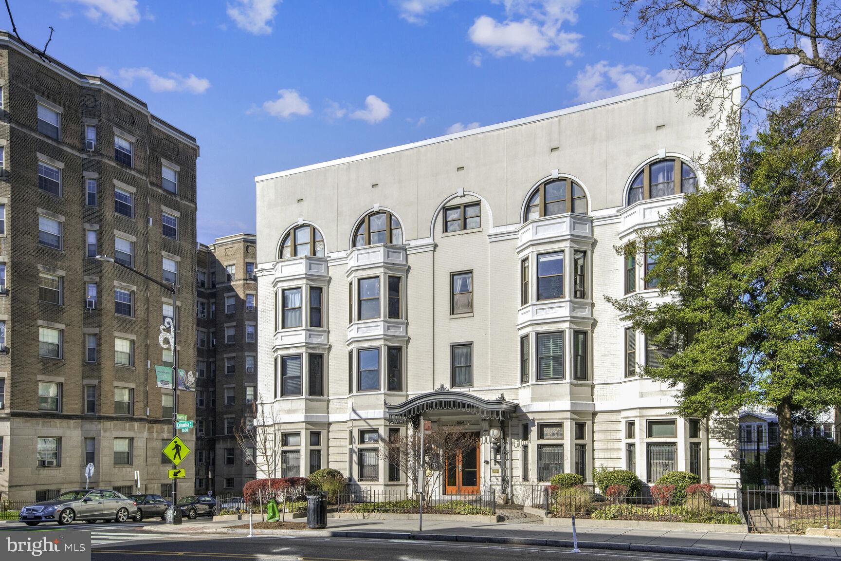 1669 Columbia Road Northwest, Unit 202 Washington, DC 20009 - Photo 1 of 13 Historic, Beaux Arts co-op