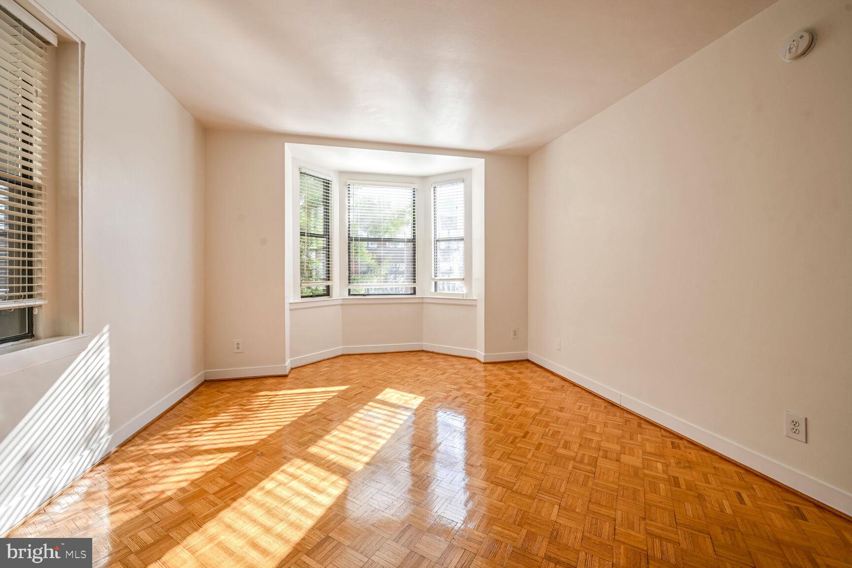 1669 Columbia Road Northwest, Unit 202 Washington, DC 20009 - Photo 3 of 13 Beautiful bay window with tree top view.