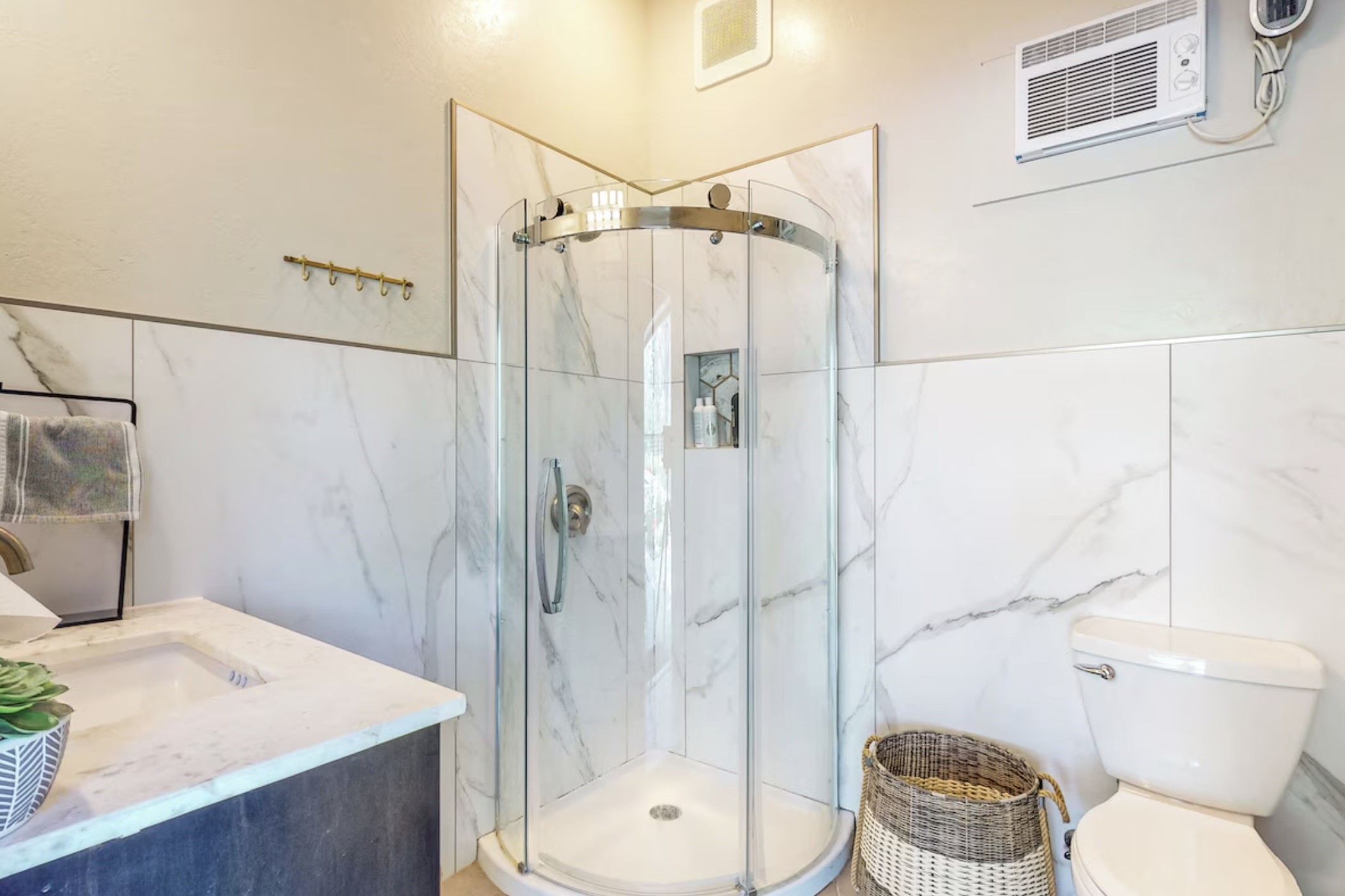 30819 Quinn Road Tomball, TX 77375 - Photo 21 of 30 a bathroom with a sink toilet and shower