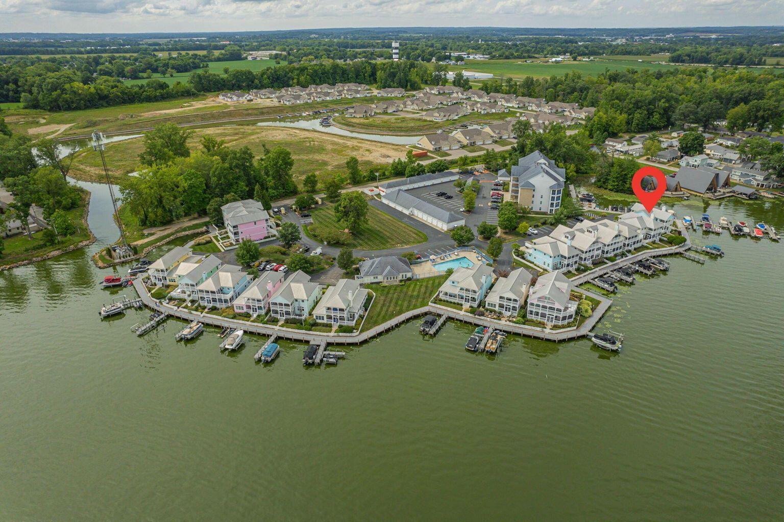 4455 Hunts Landing Road, Unit 9 Hebron, OH 43025 - Photo 3 of 104 Aerial View