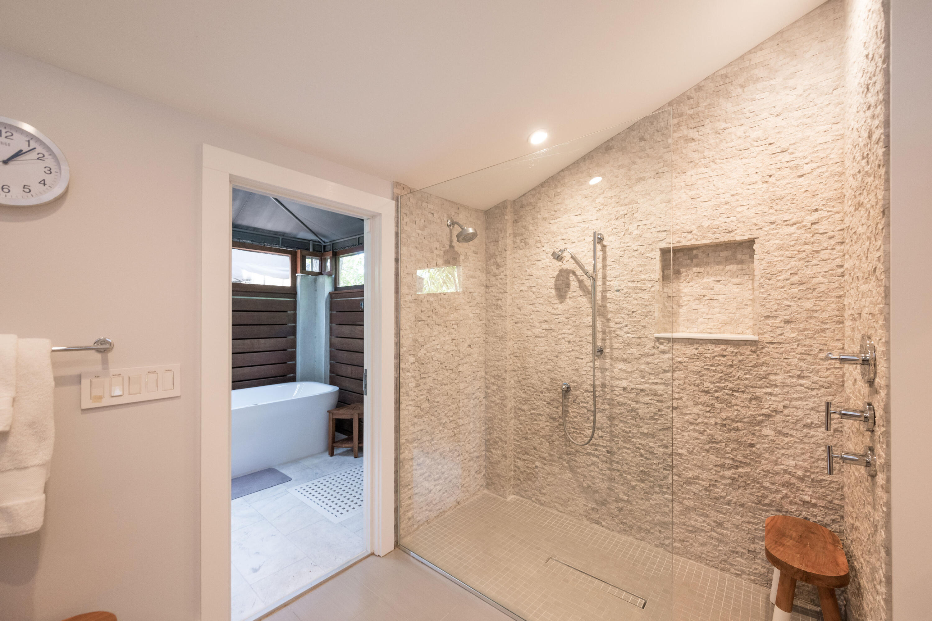 1231 Washington Street Key West, FL 33040 - Photo 18 of 41 a bathroom with a shower and a toilet