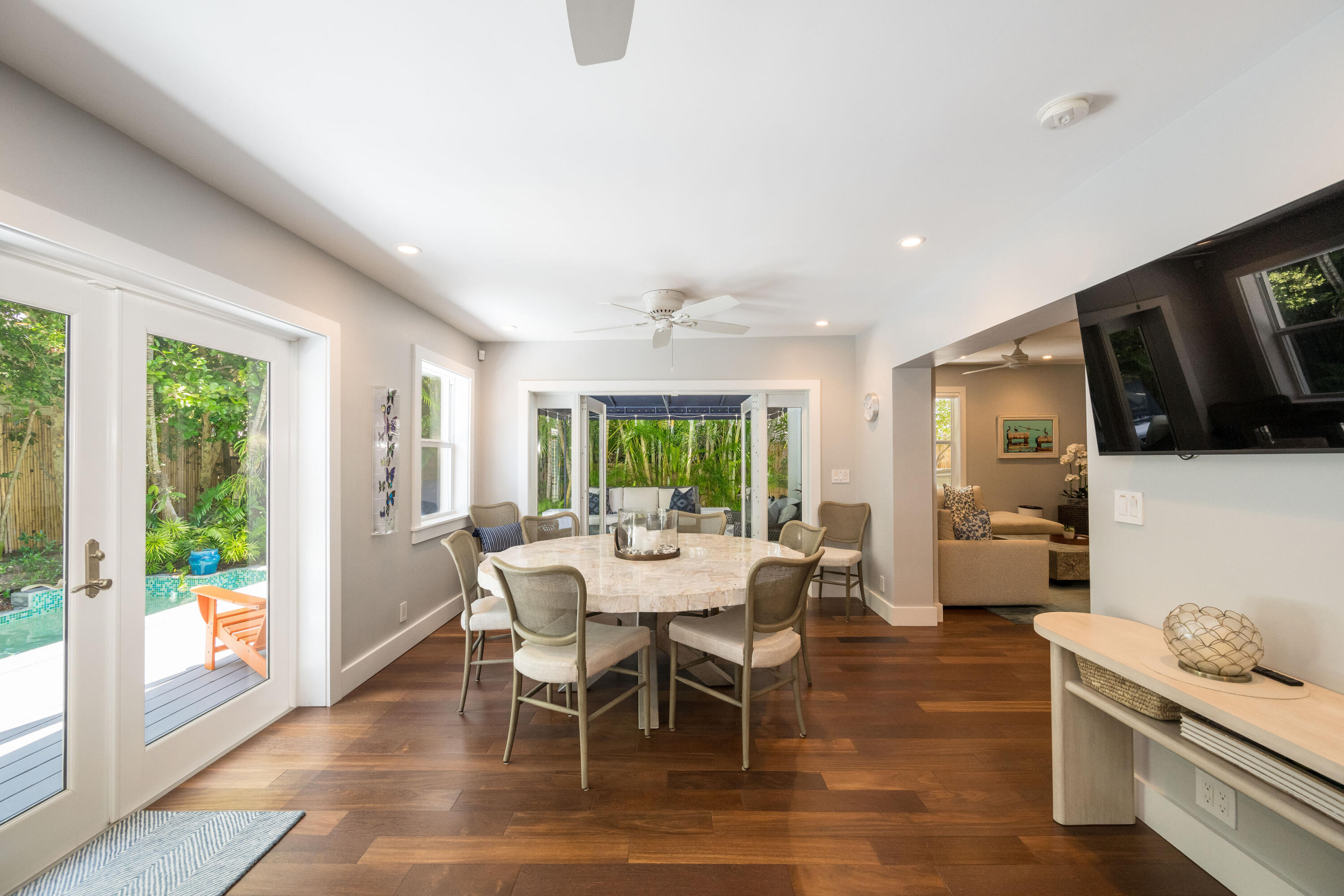 1231 Washington Street Key West, FL 33040 - Photo 30 of 41 a view of a dining room with furniture window and outside view