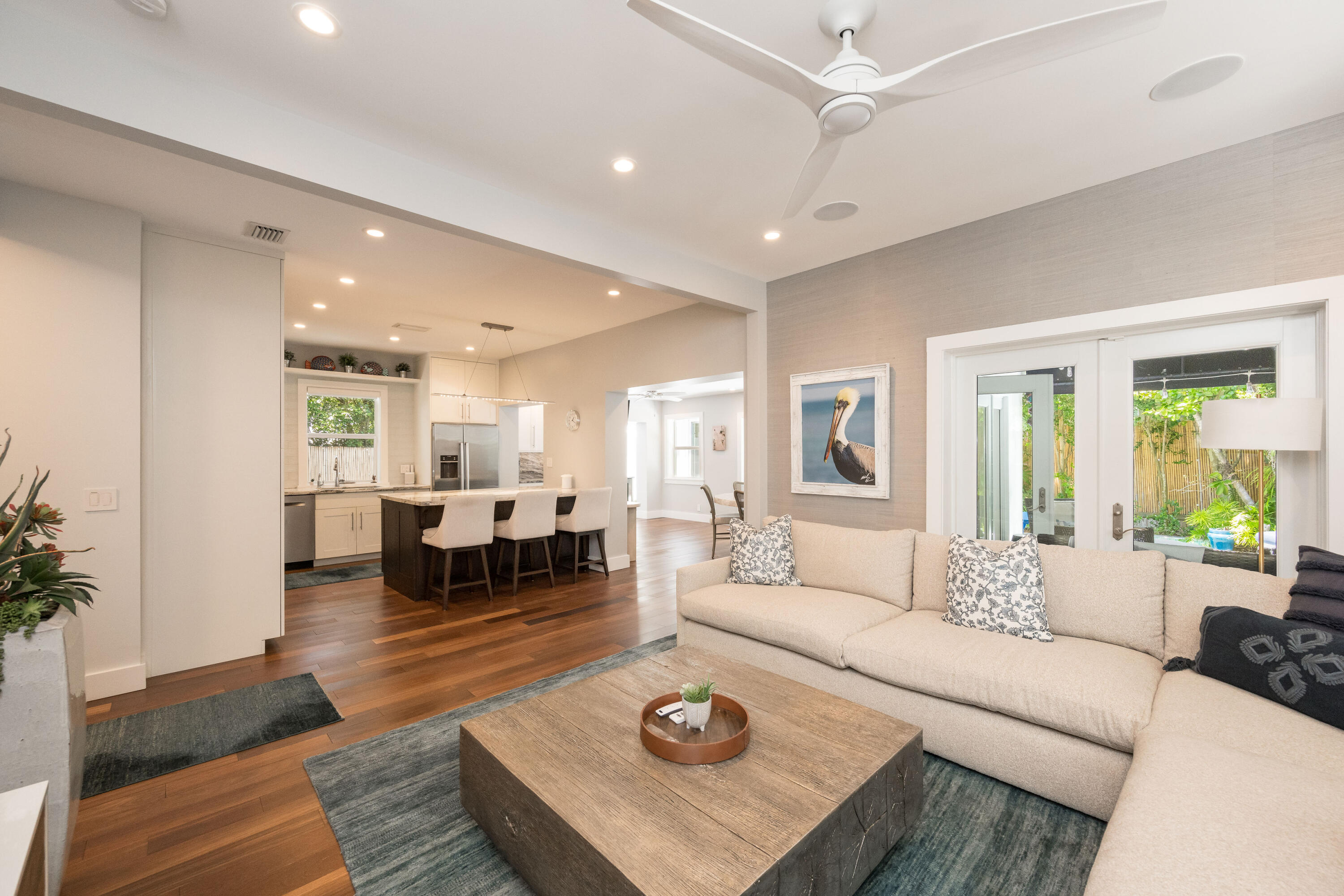 1231 Washington Street Key West, FL 33040 - Photo 3 of 41 a living room with furniture and wooden floor