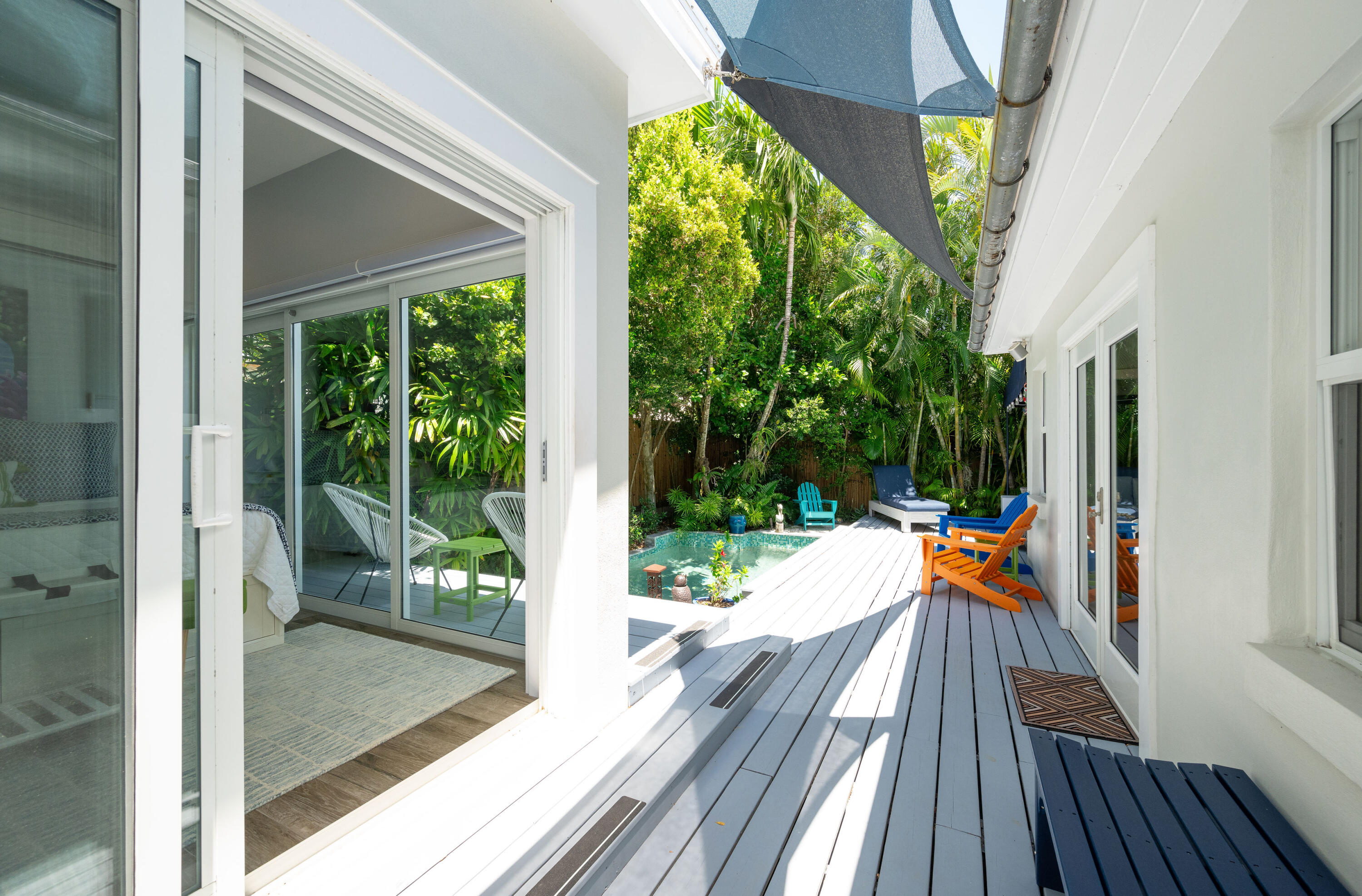 1231 Washington Street Key West, FL 33040 - Photo 33 of 41 a view of swimming pool from a balcony