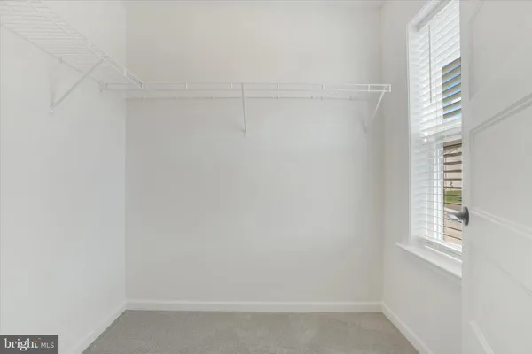 a small space with a window