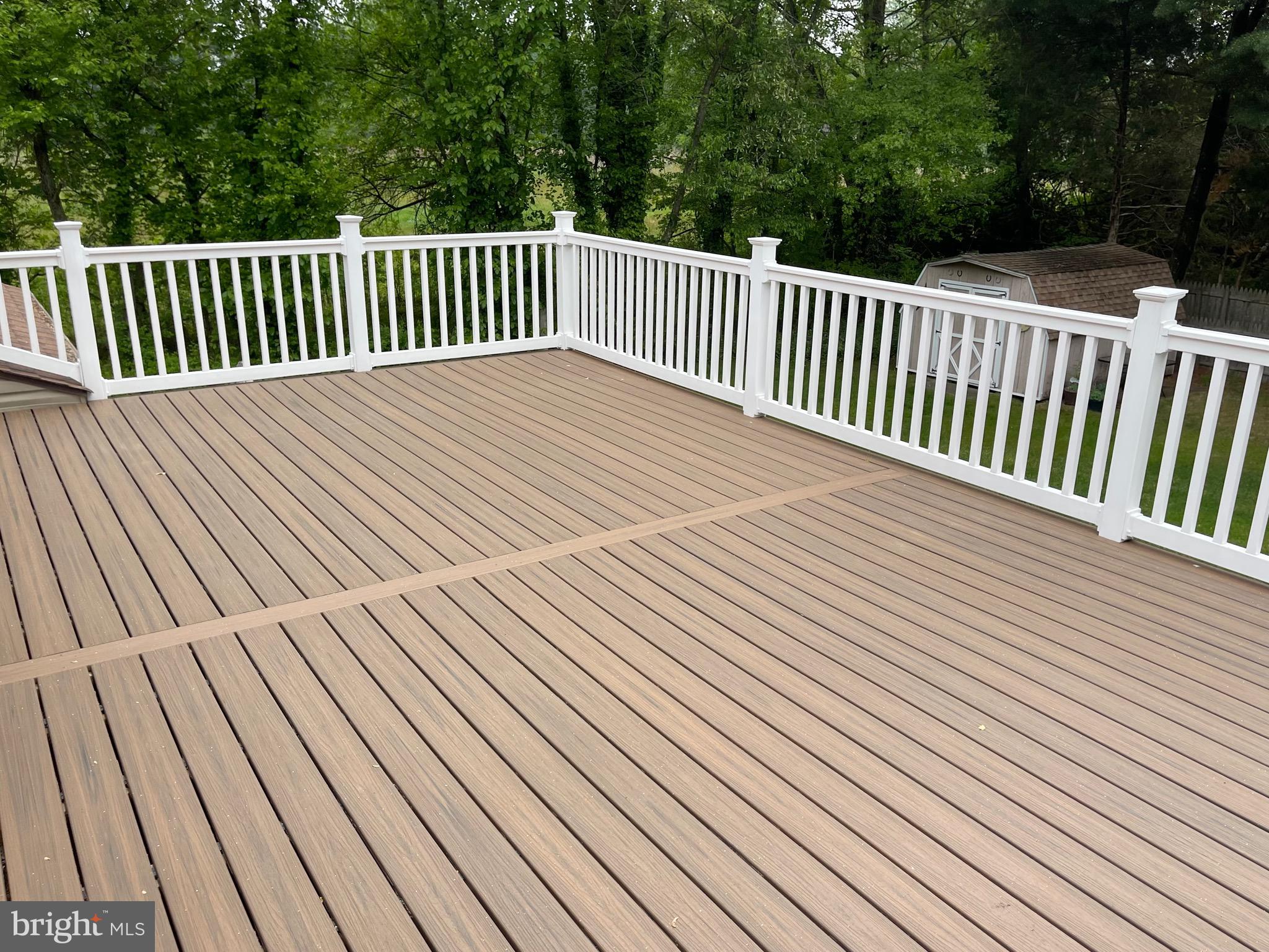 242 Landing Road Clarksboro, NJ 08020 - Photo 13 of 25 Other half of Deck off kitchen