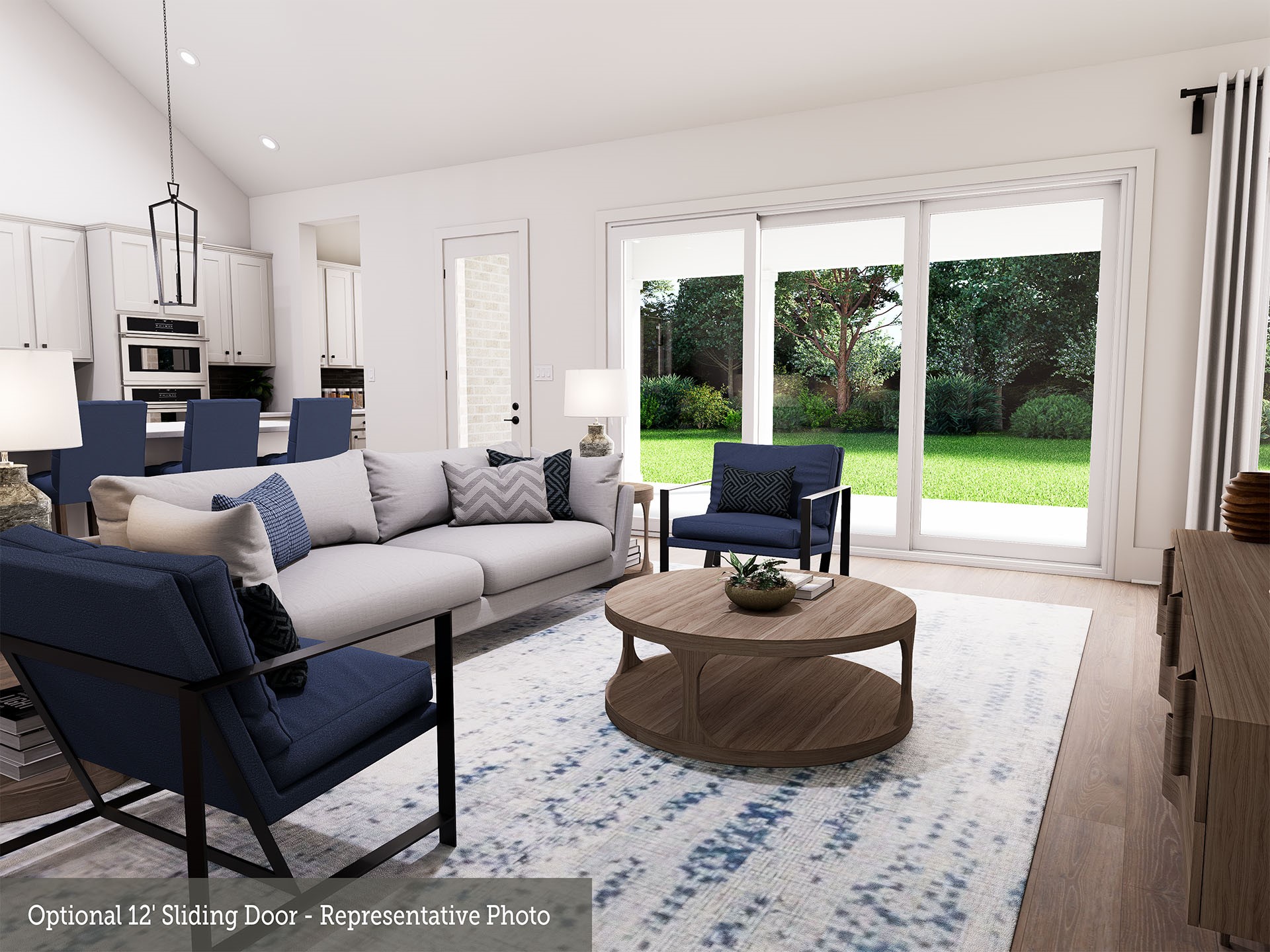 1752 Howler Way Montgomery, TX 77316 - Photo 14 of 41 REPRESENTATIVE PHOTO: Sliding glass door at Living provides a beautiful window wall and allows the living to be bathed in sunlight!