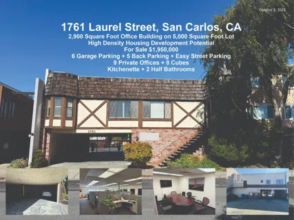 $1,800,000 | 1761 Laurel Street, San Carlos, CA 94070