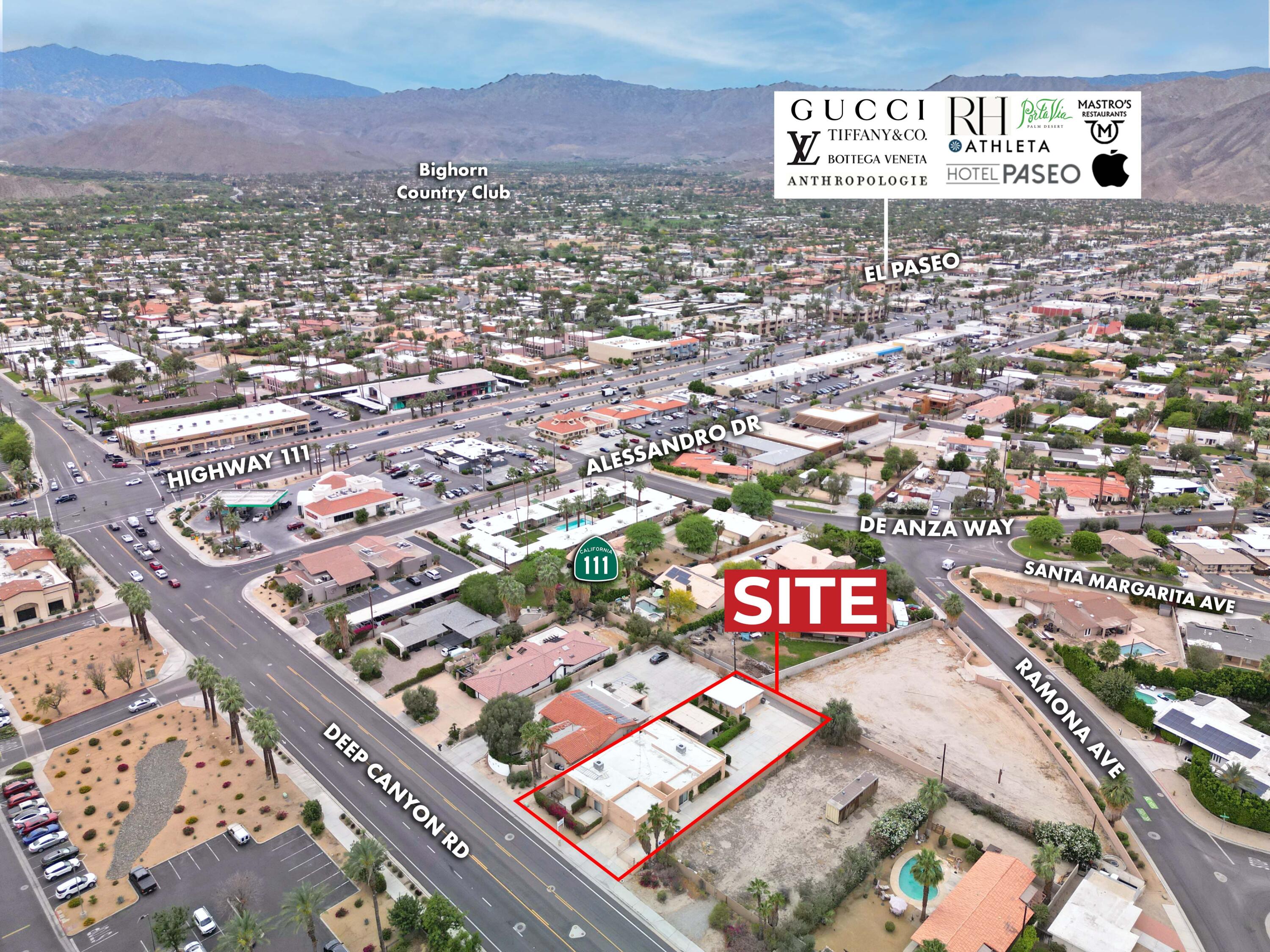 44755 Deep Canyon Road Palm Desert, CA 92260 - Photo 4 of 16 an aerial view of city